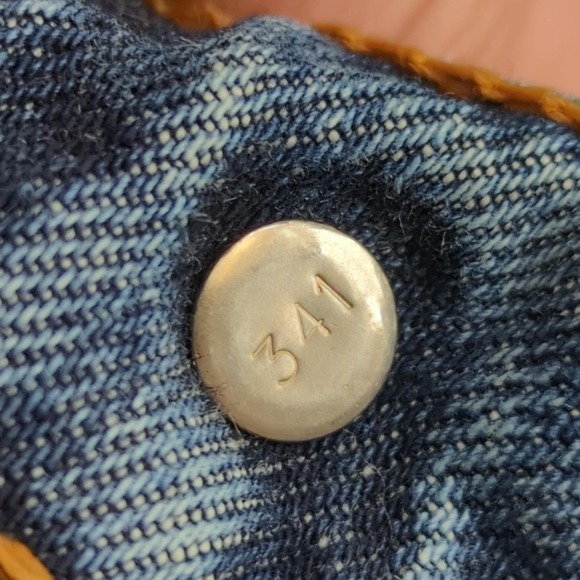 Levis 554 Jeans Mens 29x33 Blue Straight Leg Made In Australia Denim Vintage 90s - Picture 9 of 10